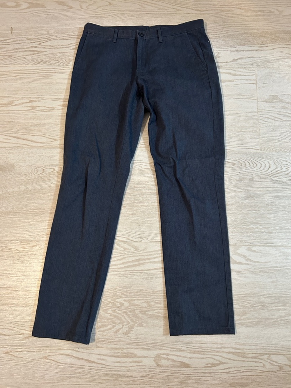 Calvin Klein Men's Dark Gray Chinos